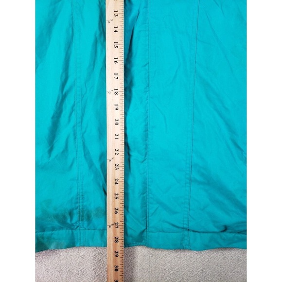 Vintage Pelzer Rainwear Jacket Mens Medium Blue Long Sleeve Full Zip Windbreaker - Picture 4 of 9